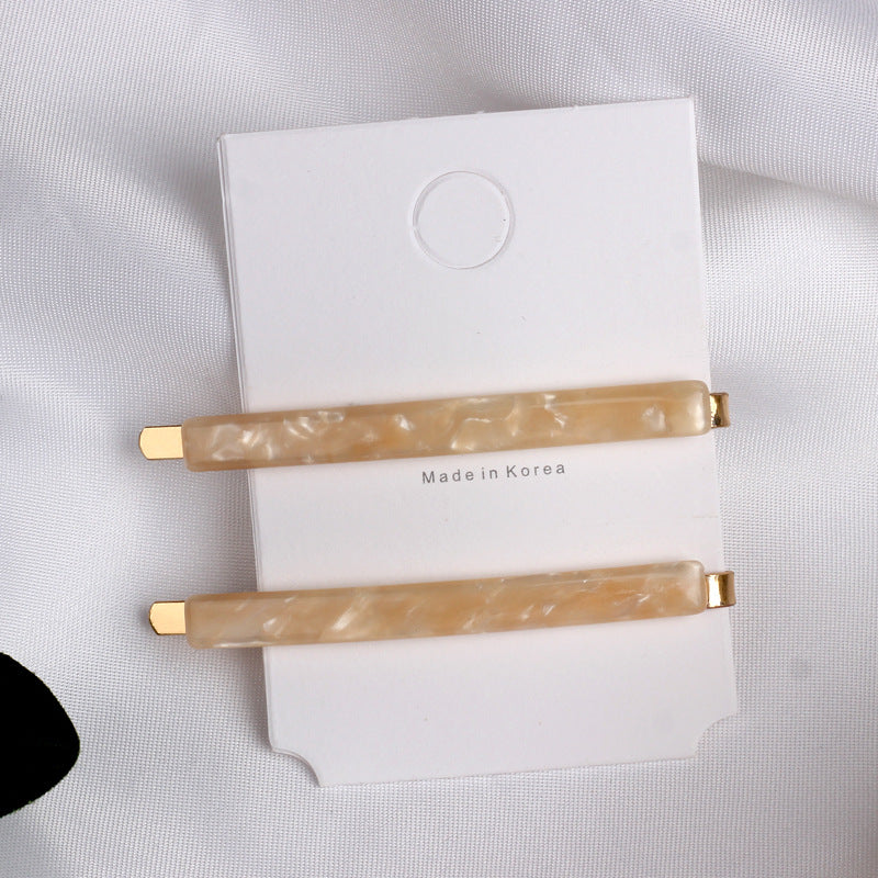 Wholesale Acetic Acid Board Straight Clip Hair Card